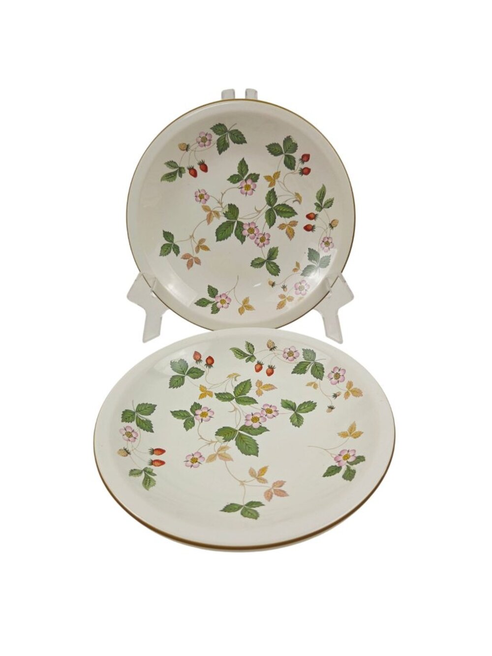 Wedgwood Wild Strawberry Coupe Bread Butter Plate Oven To Table England Vintage
